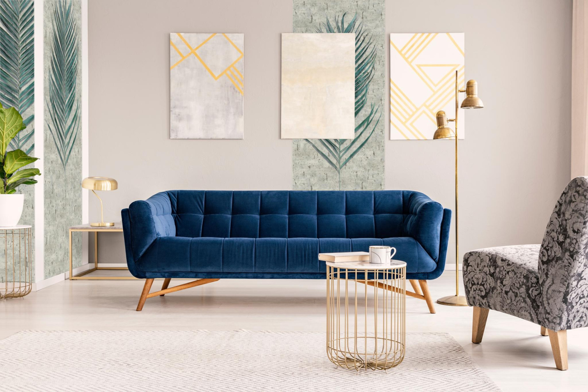 Панно Marburg Natural Opulence 33273 3,3×0,7 фото в интерьере