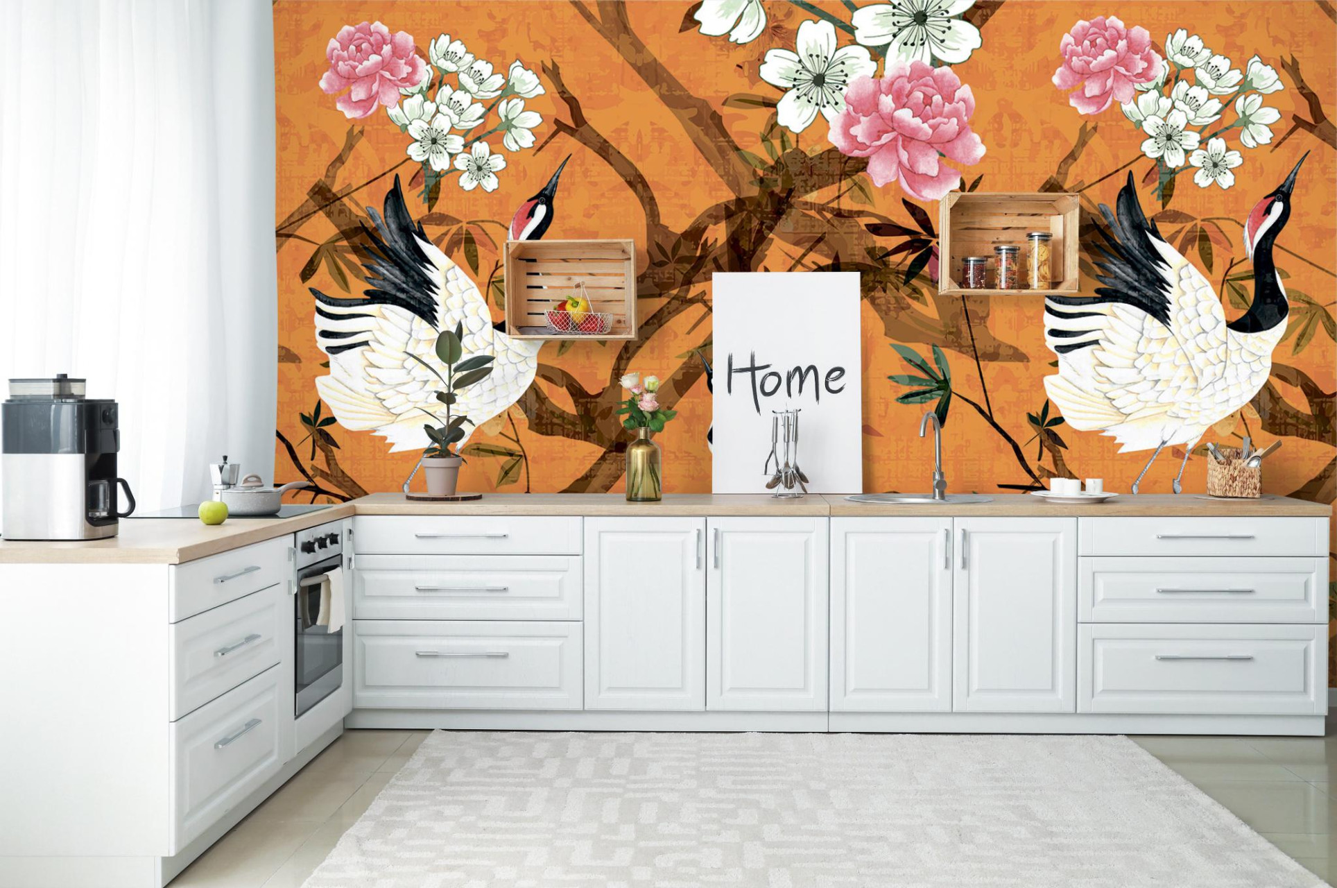 Панно Marburg Smart Art 46702 2,7×2,65 фото в интерьере