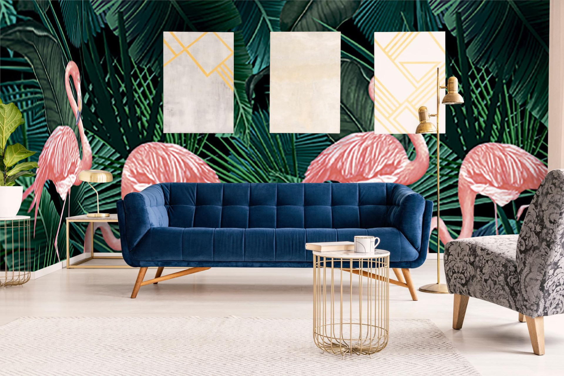 Панно Marburg Smart Art 46703 2,7×2,65 фото в интерьере