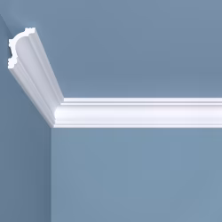 Потолочный плинтус под покраску Bello Deco K8 2000×30×45