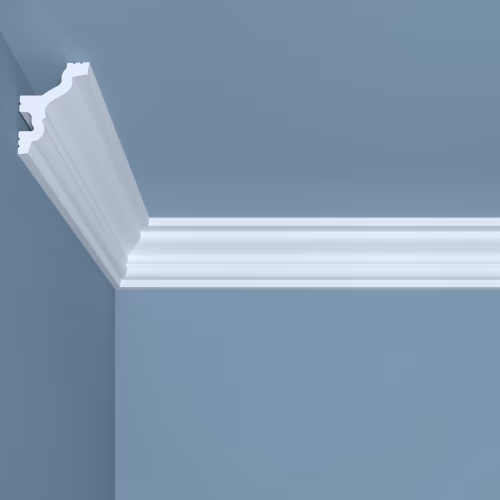 Потолочный плинтус под покраску Bello Deco K7 2000×35×45
