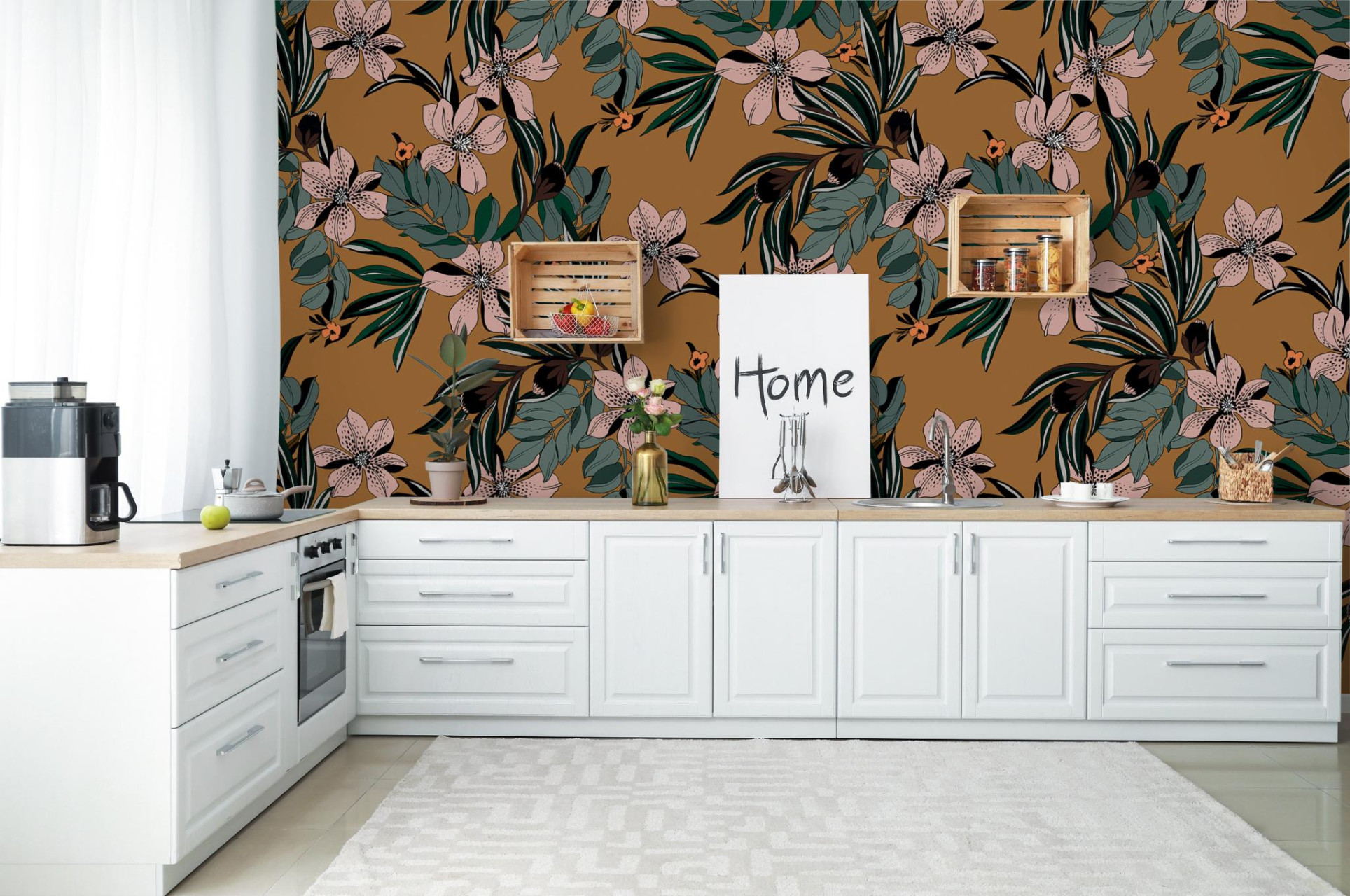 Панно Marburg Smart Art 46722 2,7×2,12 фото в интерьере