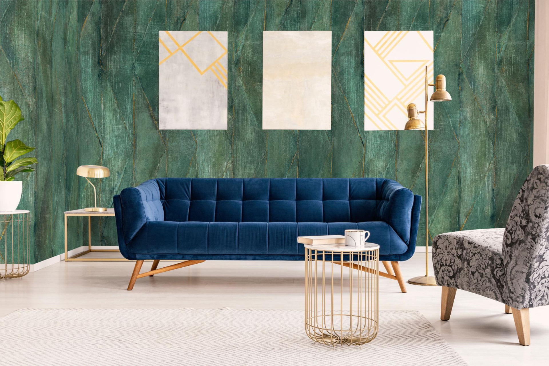 Панно Marburg Smart Art 46743 2,7×2,12 фото в интерьере