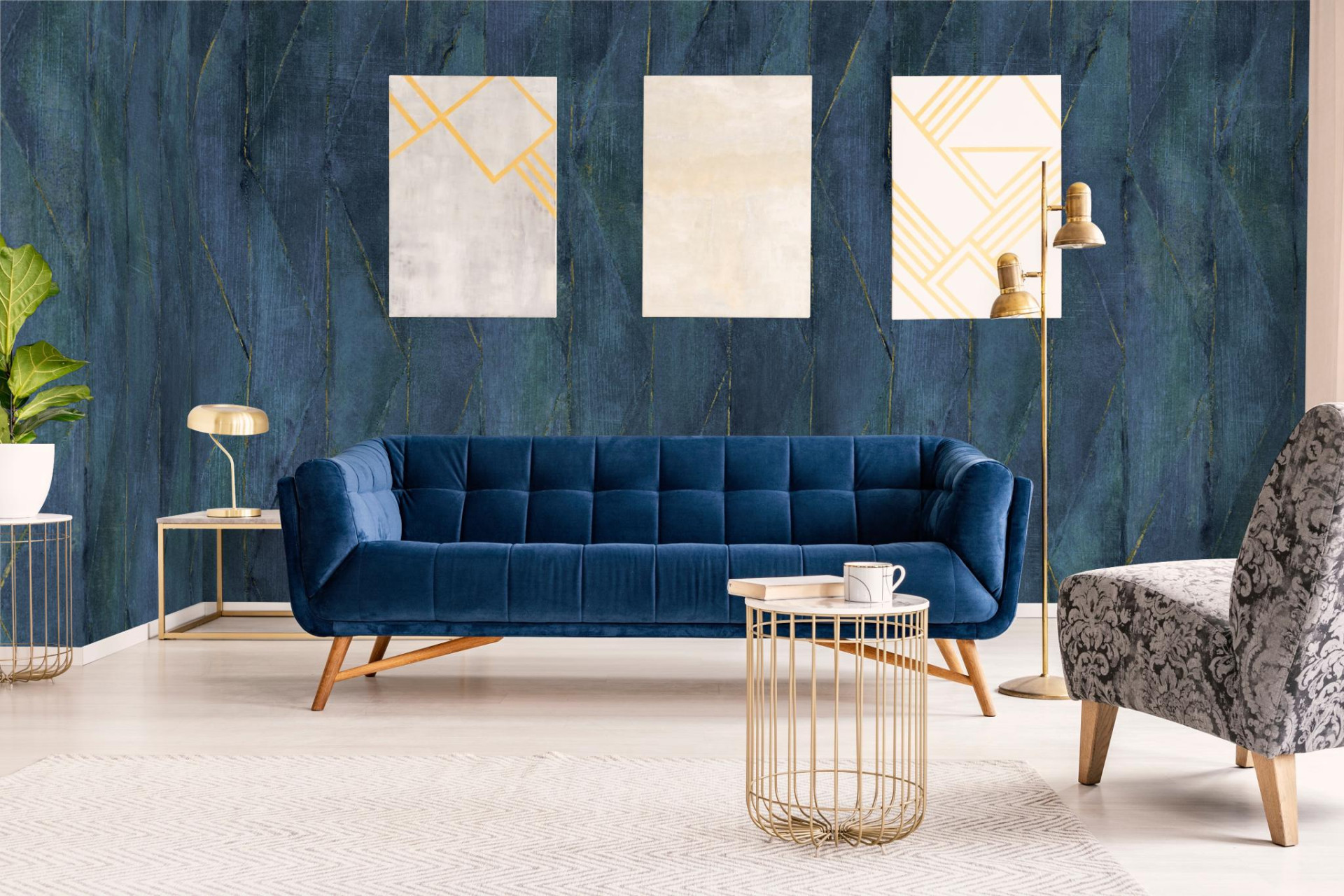 Панно Marburg Smart Art 46752 2,7×2,12 фото в интерьере