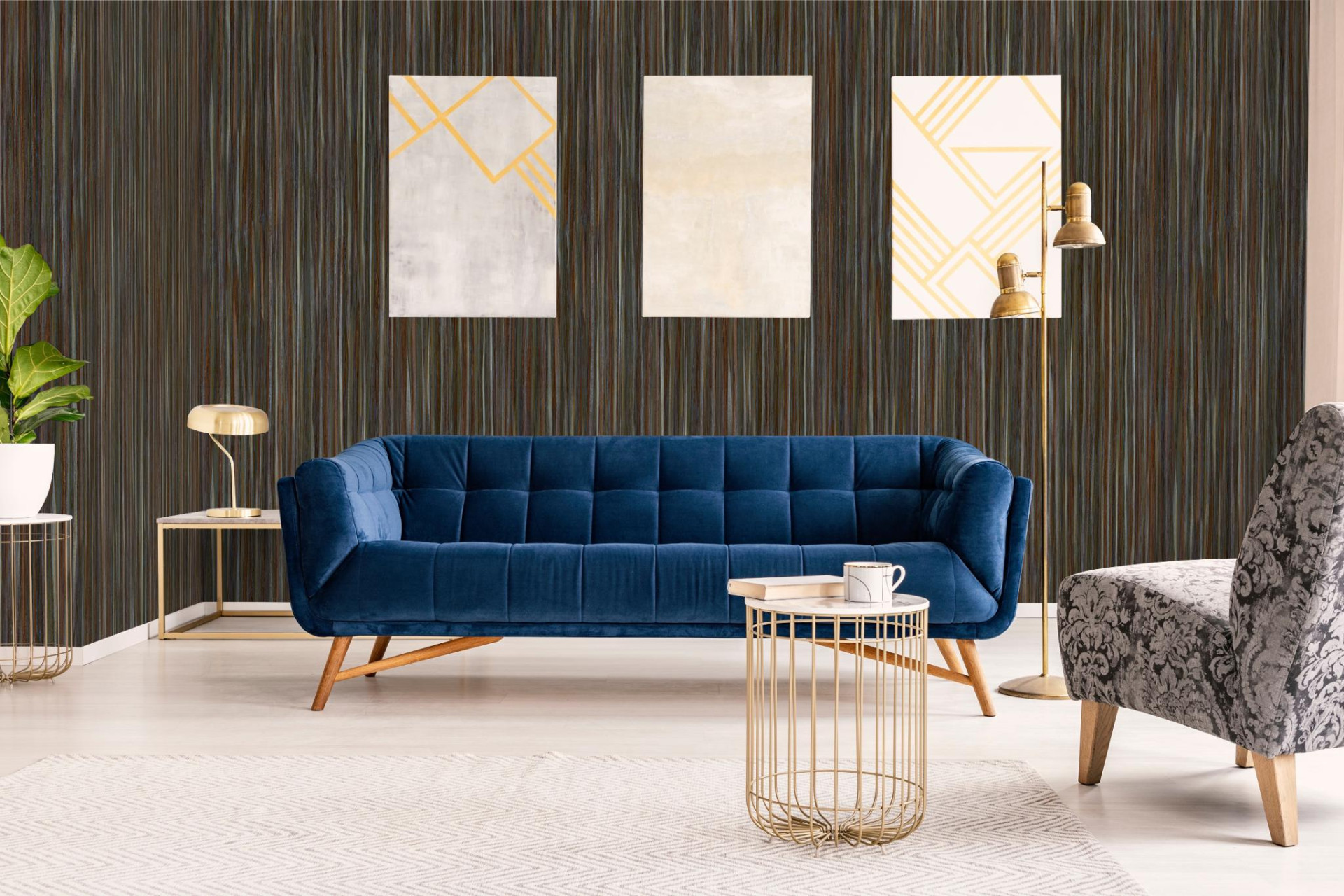 Панно Marburg Smart Art 46771 2,7×1,06 фото в интерьере