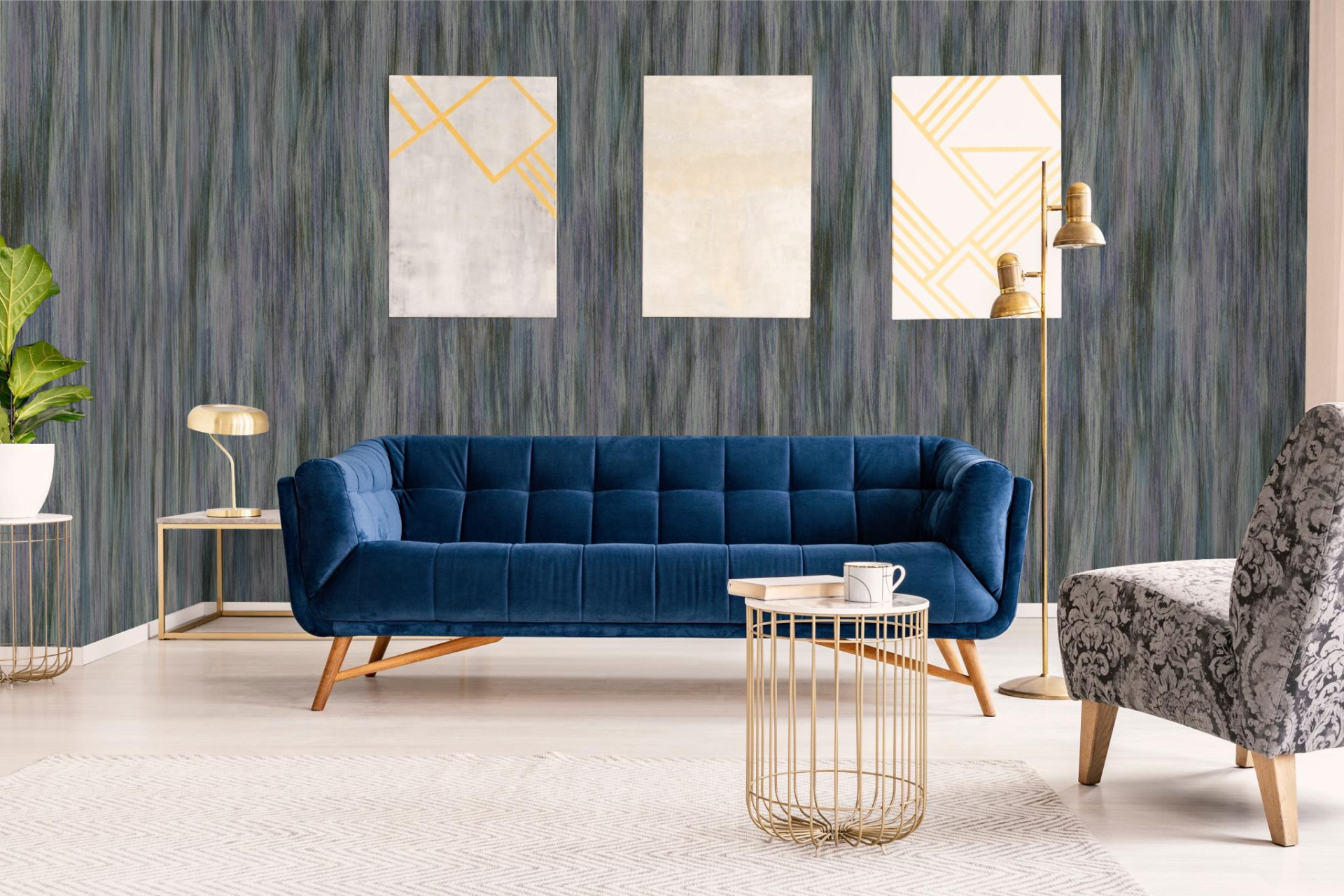 Панно Marburg Smart Art 46780 2,7×1,06 фото в интерьере