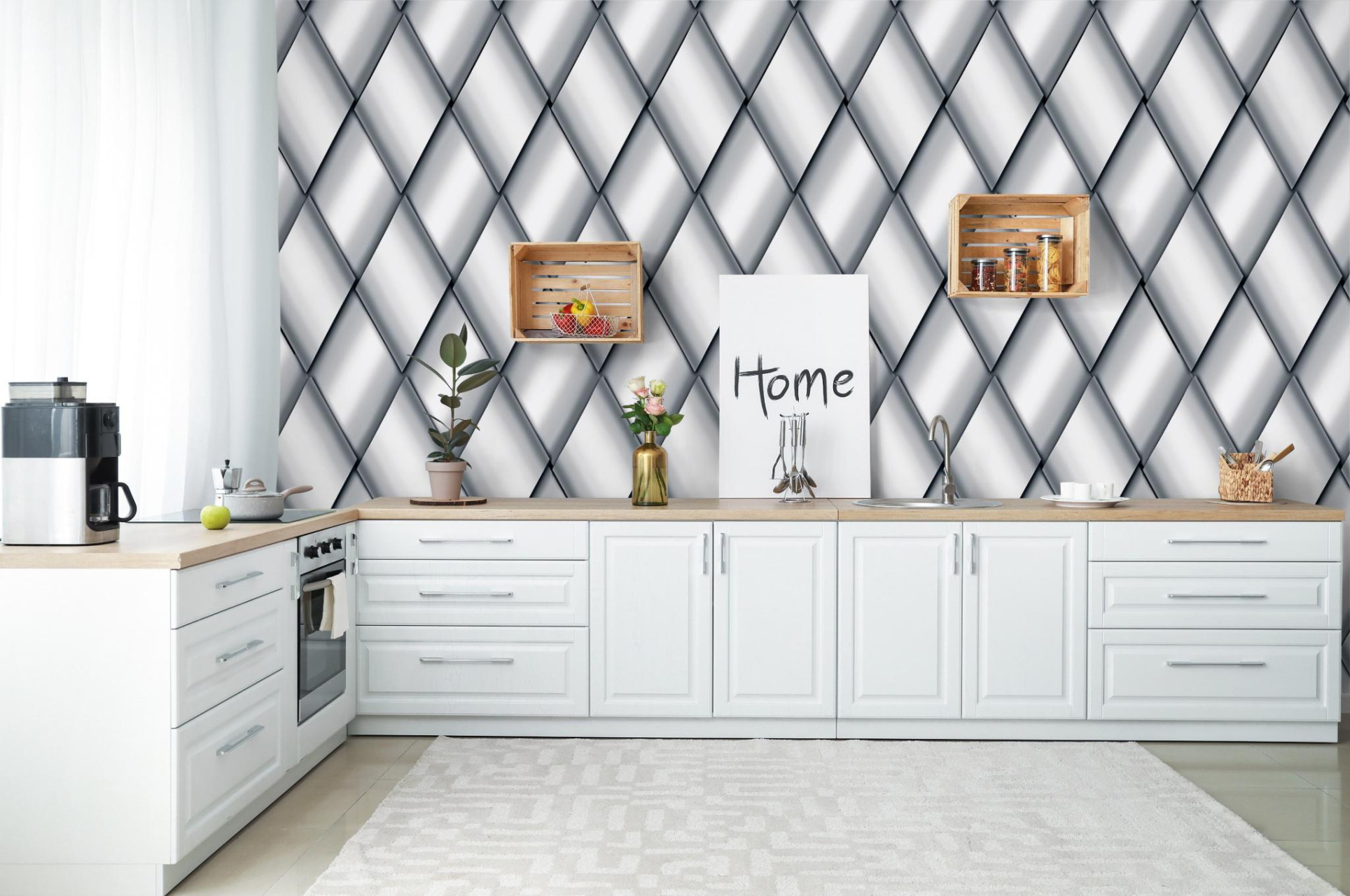 Панно Marburg Smart Art 46787 2,7×1,06 фото в интерьере