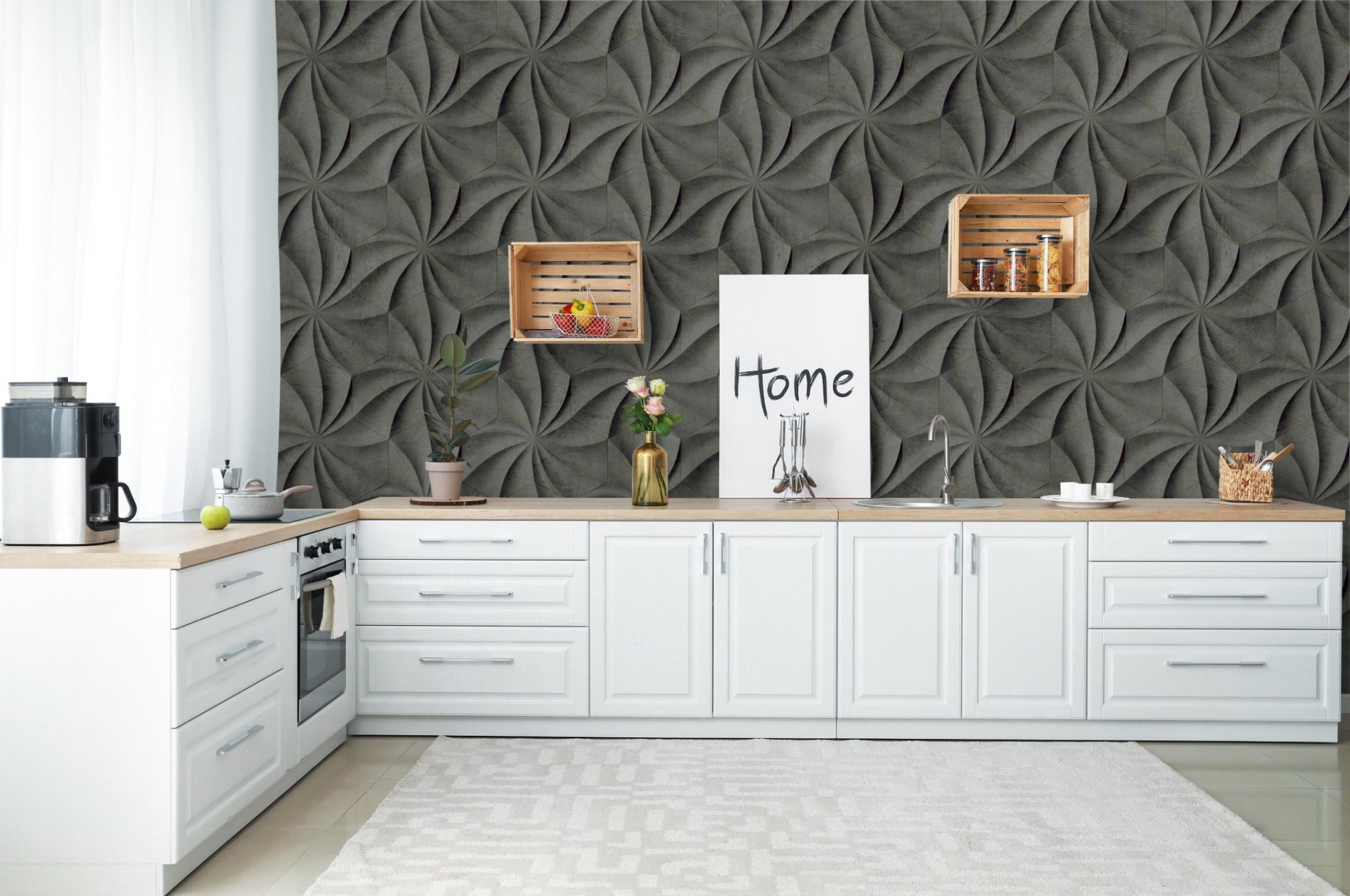 Панно Marburg Smart Art 47228 2,7×1,59 фото в интерьере