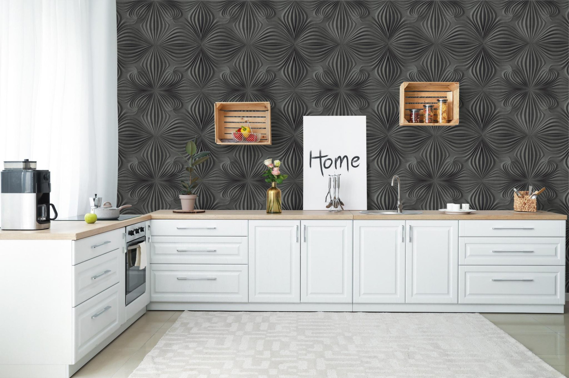 Панно Marburg Smart Art 47230 2,7×1,59 фото в интерьере