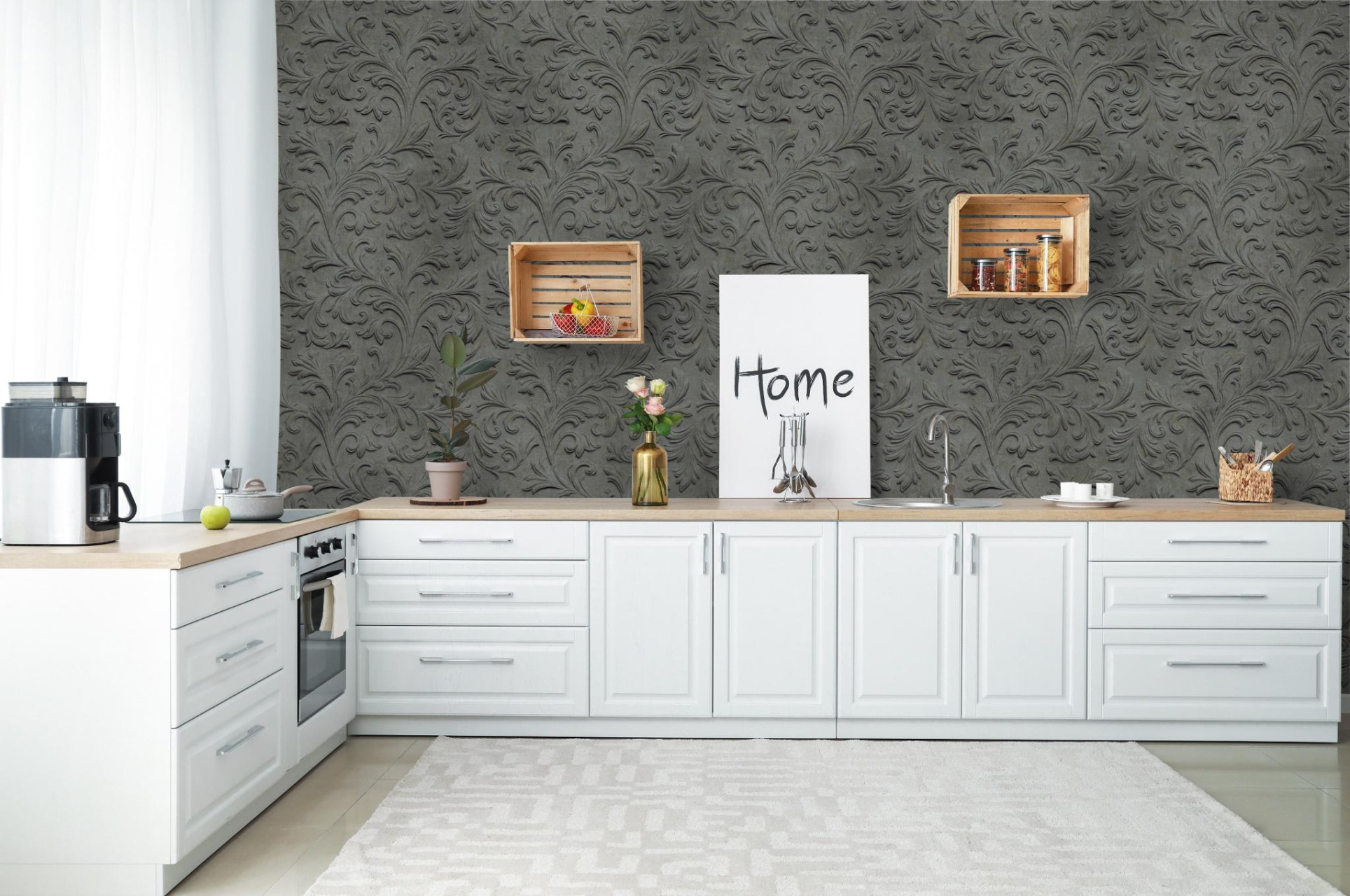 Панно Marburg Smart Art 47235 2,7×1,59 фото в интерьере