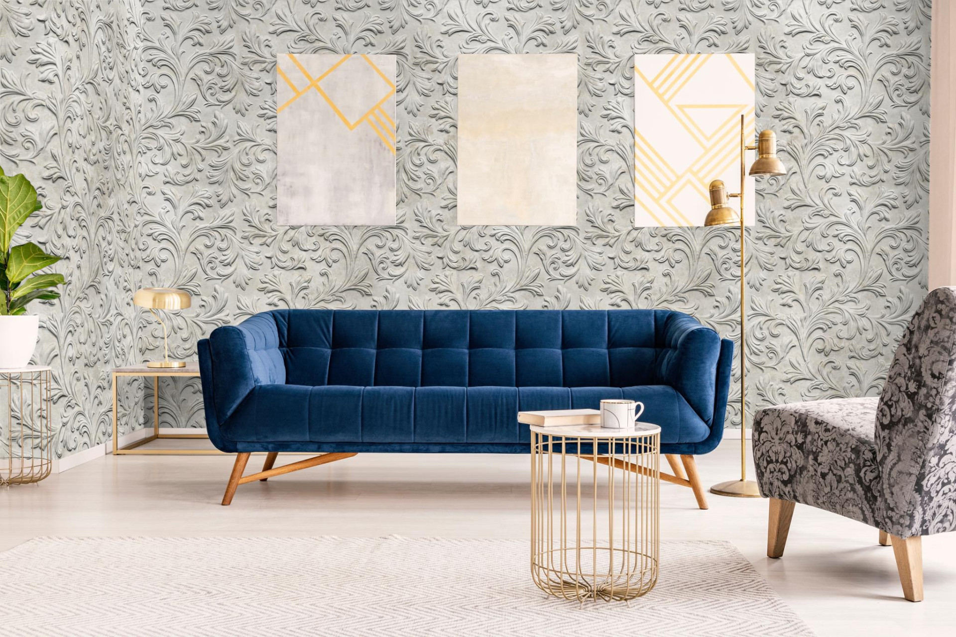 Панно Marburg Smart Art 47236 2,7×1,59 фото в интерьере