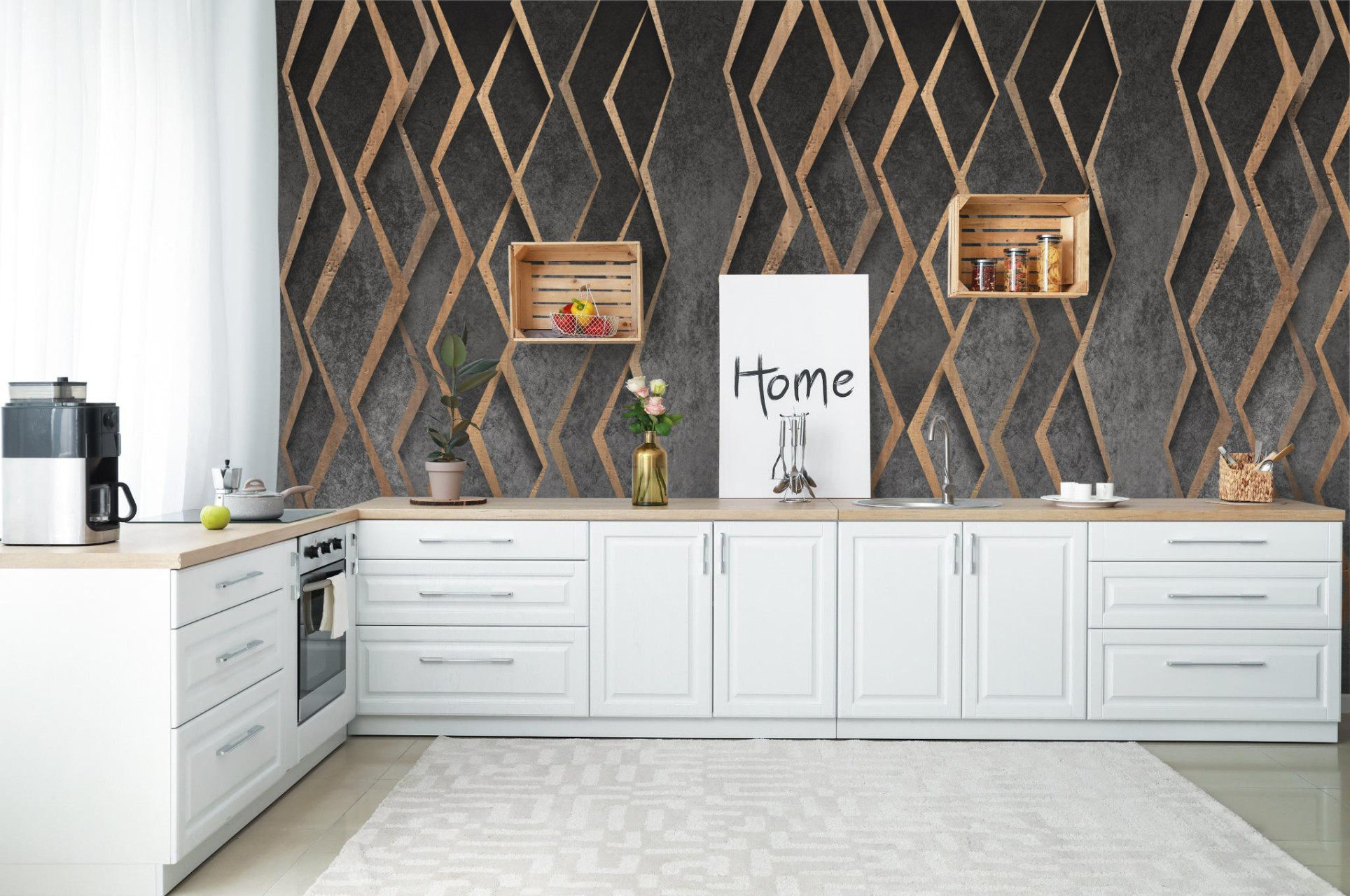 Панно Marburg Smart Art 47239 2,7×1,59 фото в интерьере