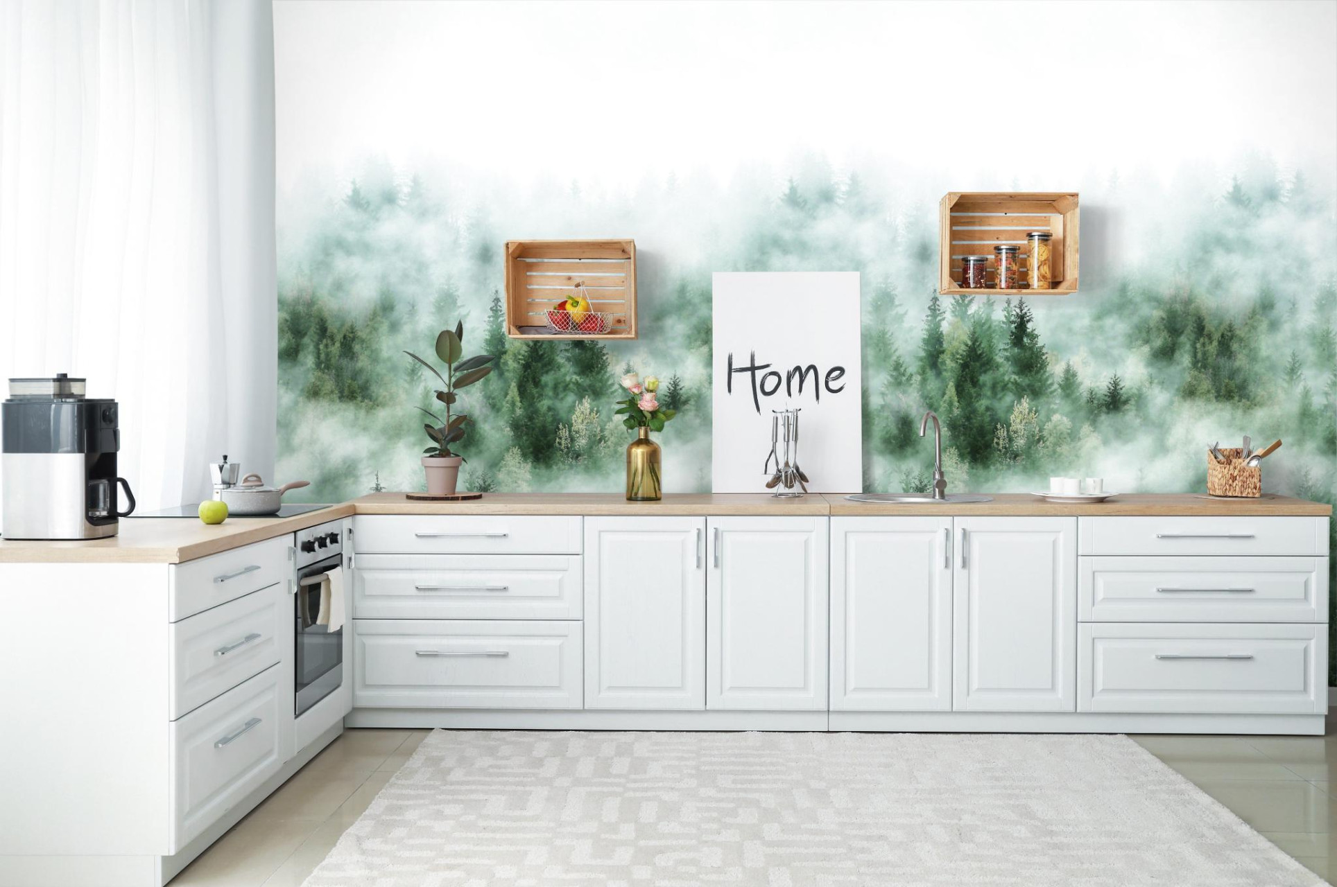 Панно Marburg Smart Art 47267 2,7×1,59 фото в интерьере