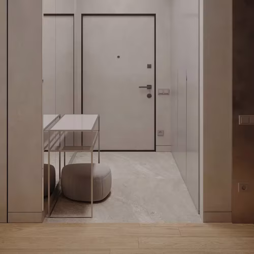 Плинтус алюминиевый скрытый с подсветкой Laconistiq Regular Черный RAL 9005 41-21-300 матовый 3000×80×13