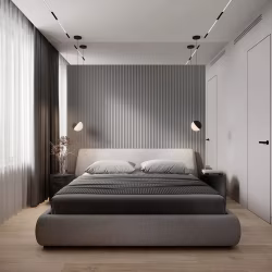 Плинтус алюминиевый скрытый с подсветкой Laconistiq Regular Черный RAL 9005 41-21-300 матовый 3000×80×13