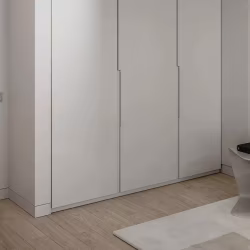 Плинтус алюминиевый скрытый с подсветкой Laconistiq Regular Черный RAL 9005 41-21-300 матовый 3000×80×13