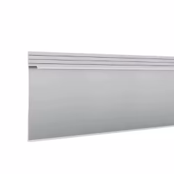 Плинтус алюминиевый скрытый с подсветкой Laconistiq Regular 41-100-300 без покрытия 3000×80×13