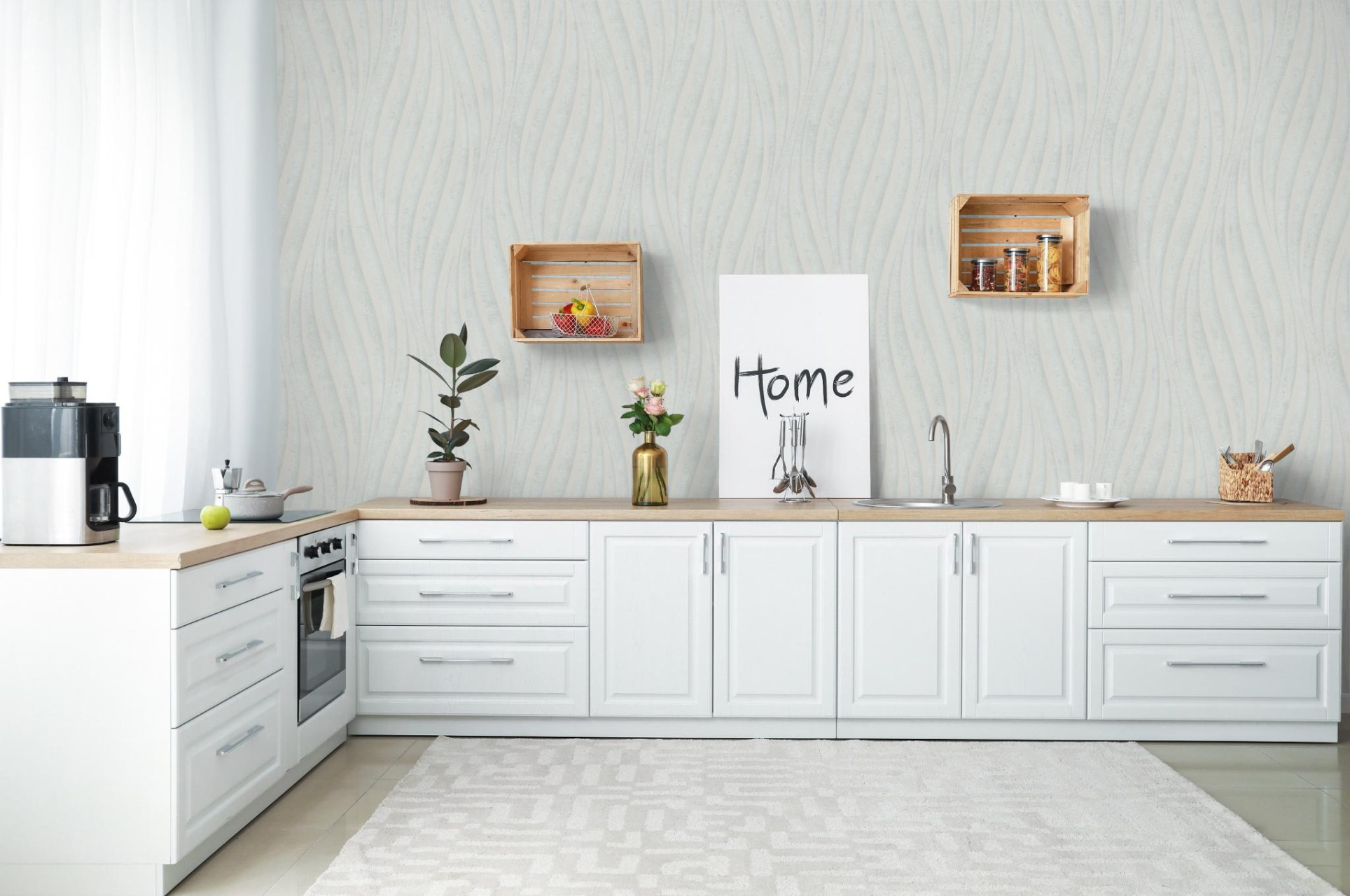 Обои Marburg City Glow 34210 10,05×1,06 фото в интерьере