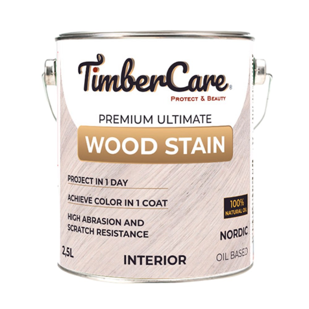 Масло для дерева TimberCare Wood Stain цвет Скандинавский Nordic 350081 шелковисто-матовое 2,5 л Масло для дерева TimberCare Wood Stain цвет Скандинавский Nordic 350081 шелковисто-матовое 2,5 л