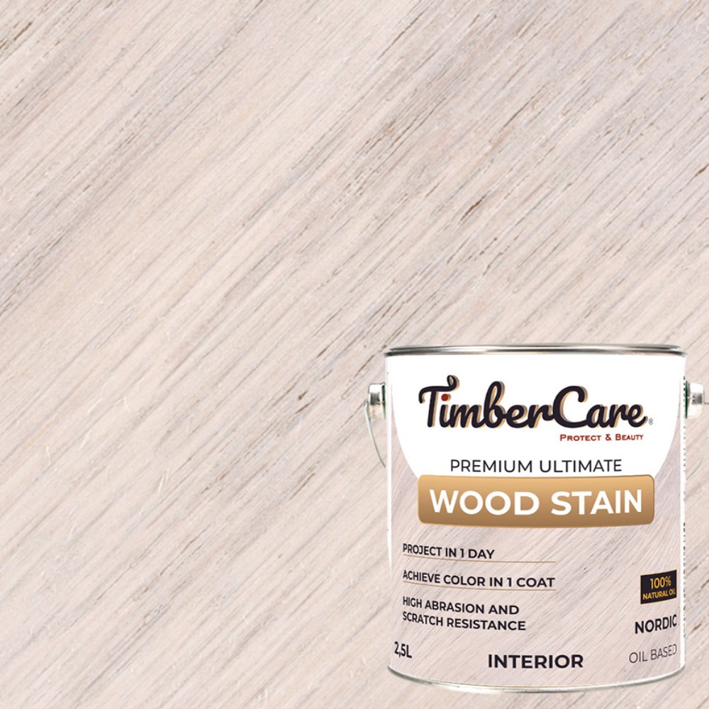 Масло для дерева TimberCare Wood Stain цвет Скандинавский Nordic 350081 шелковисто-матовое 2,5 л Масло для дерева TimberCare Wood Stain цвет Скандинавский Nordic 350081 шелковисто-матовое 2,5 л