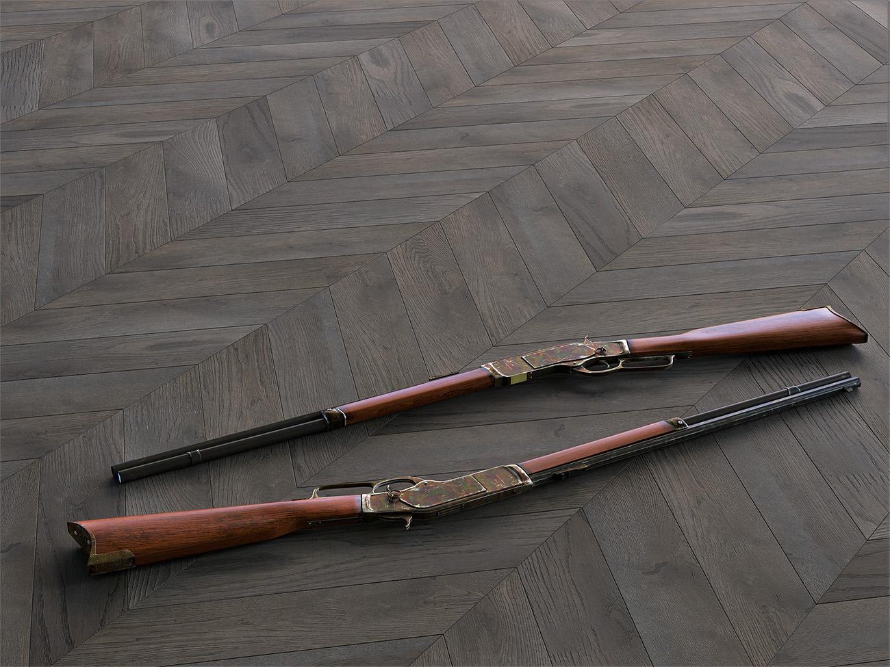 Инженерная доска Gran Parte Дуб Террено Terreno 023 натур-классик французская елка 460×110×15