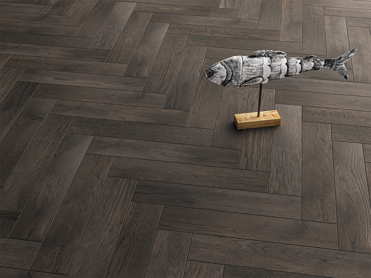 Инженерная доска Gran Parte Дуб Террено Terreno 023 натур-классик венгерская елка 550×110×15