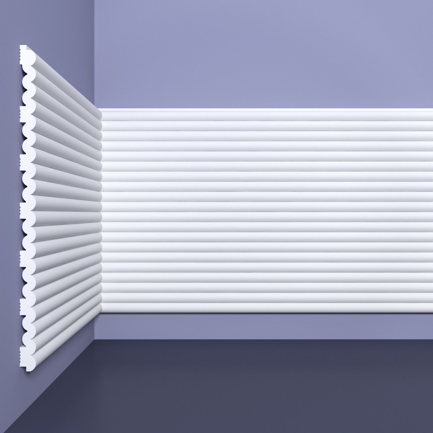 Стеновая панель под покраску Bello Deco СП 08/2 2000×200×10