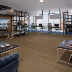 Кварцвиниловый SPC ламинат Damy Floor Family Дуб Мокко 0030-6 1220×180×4