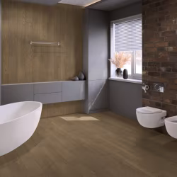 Кварцвиниловый SPC ламинат Damy Floor Family Дуб Мокко 0030-6 1220×180×4