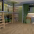 Кварцвиниловый SPC ламинат Damy Floor Family Орех Европейский 0036-2 1220×180×4 фото в интерьере
