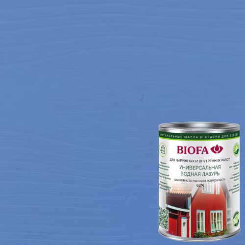 Лазурь для дерева Biofa 5075 цвет 7528 0,4 л