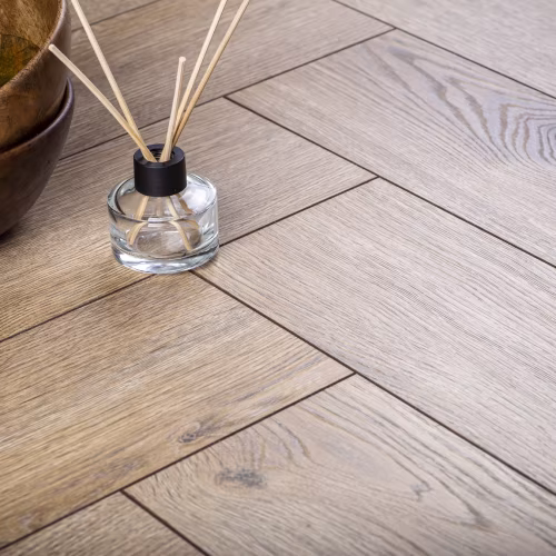 Ламинат Homflor Herringbone 8 BR Praline/Cajun Oak 535 венгерская елка 644×143×8