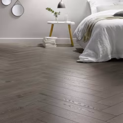 Ламинат Homflor Herringbone 8 BR Volcano 542 венгерская елка 644×143×8