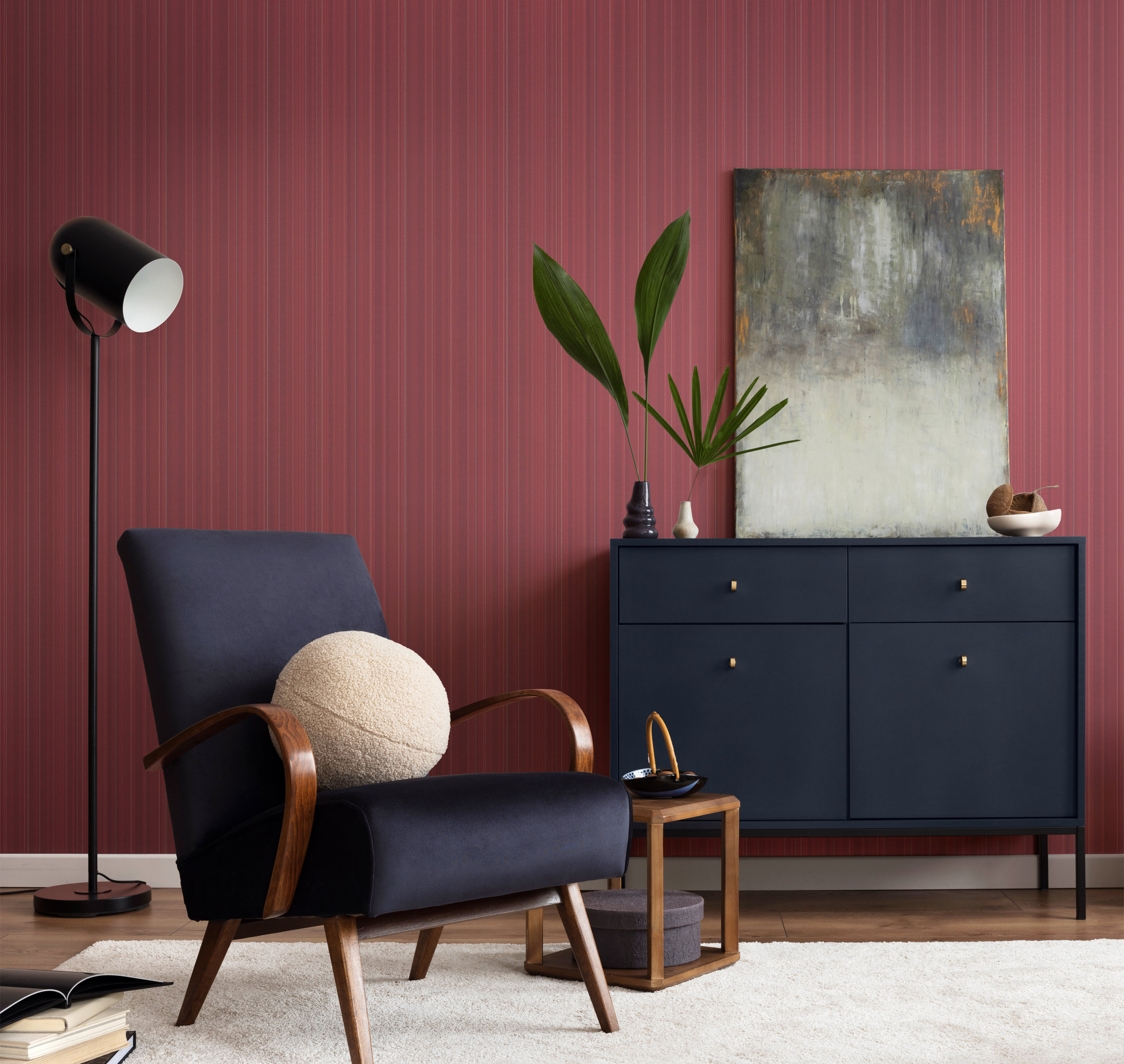 Обои Loymina Денди KN4 020 10,05×1 фото в интерьере