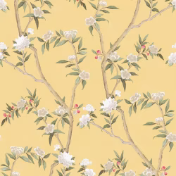 Обои Aura Spring Chinoiserie yellow 1900-3 10,05×0,53