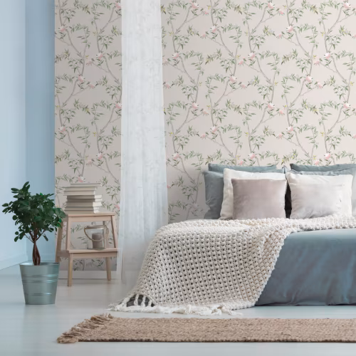 Обои Aura Spring Chinoiserie beige 1900-5 10,05×0,53