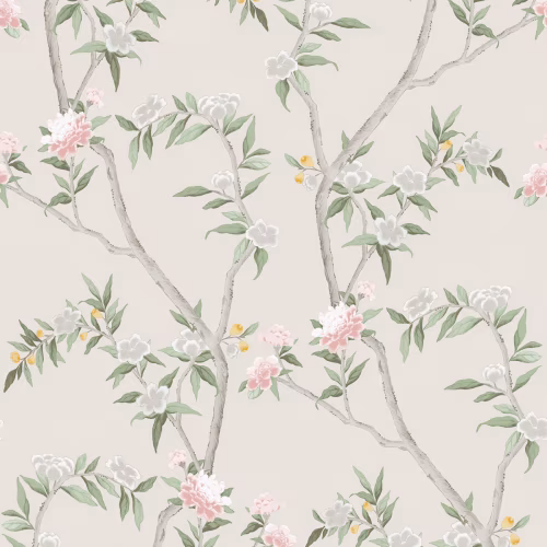 Обои Aura Spring Chinoiserie beige 1900-5 10,05×0,53