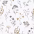 Обои Aura Spring Botanical grey 1901-2 10,05×0,53