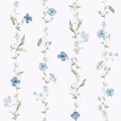 Обои Aura Spring Vertical garden turquoise 1902-1 10,05×0,53