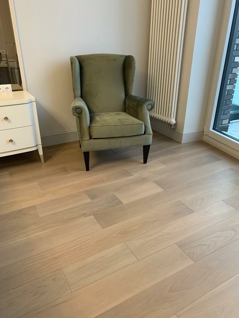 Инженерная доска Greenline Village Дуб Хокко Натур французская елка 620×95×15