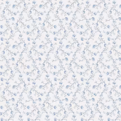 Обои Aura Spring Petit flowers white 1905-2 10,05×0,53