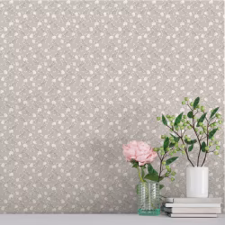 Обои Aura Spring Petit flowers beige 1905-3 10,05×0,53