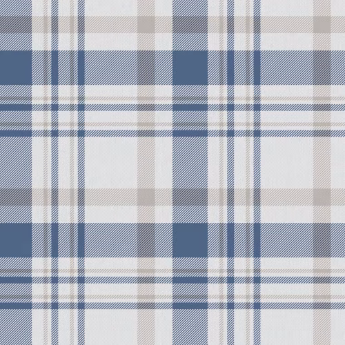 Обои Aura Spring Plaid blue 1906-2 10,05×0,53