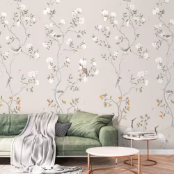 Панно Aura Spring Chinoiserie mural beige 1911-2 2,8×1,59