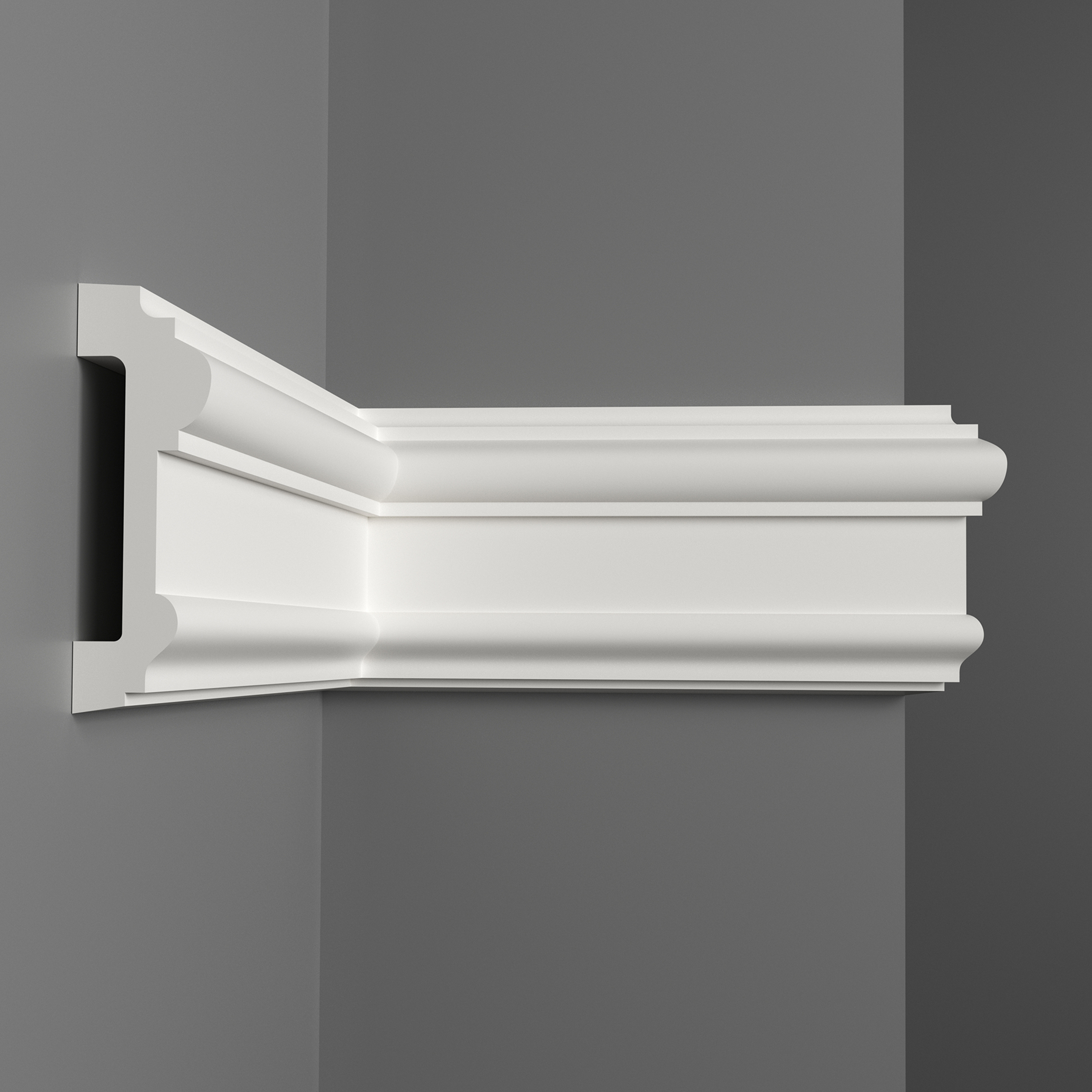 Молдинг под покраску Decomaster Артпрофиль A028 2000×90×30