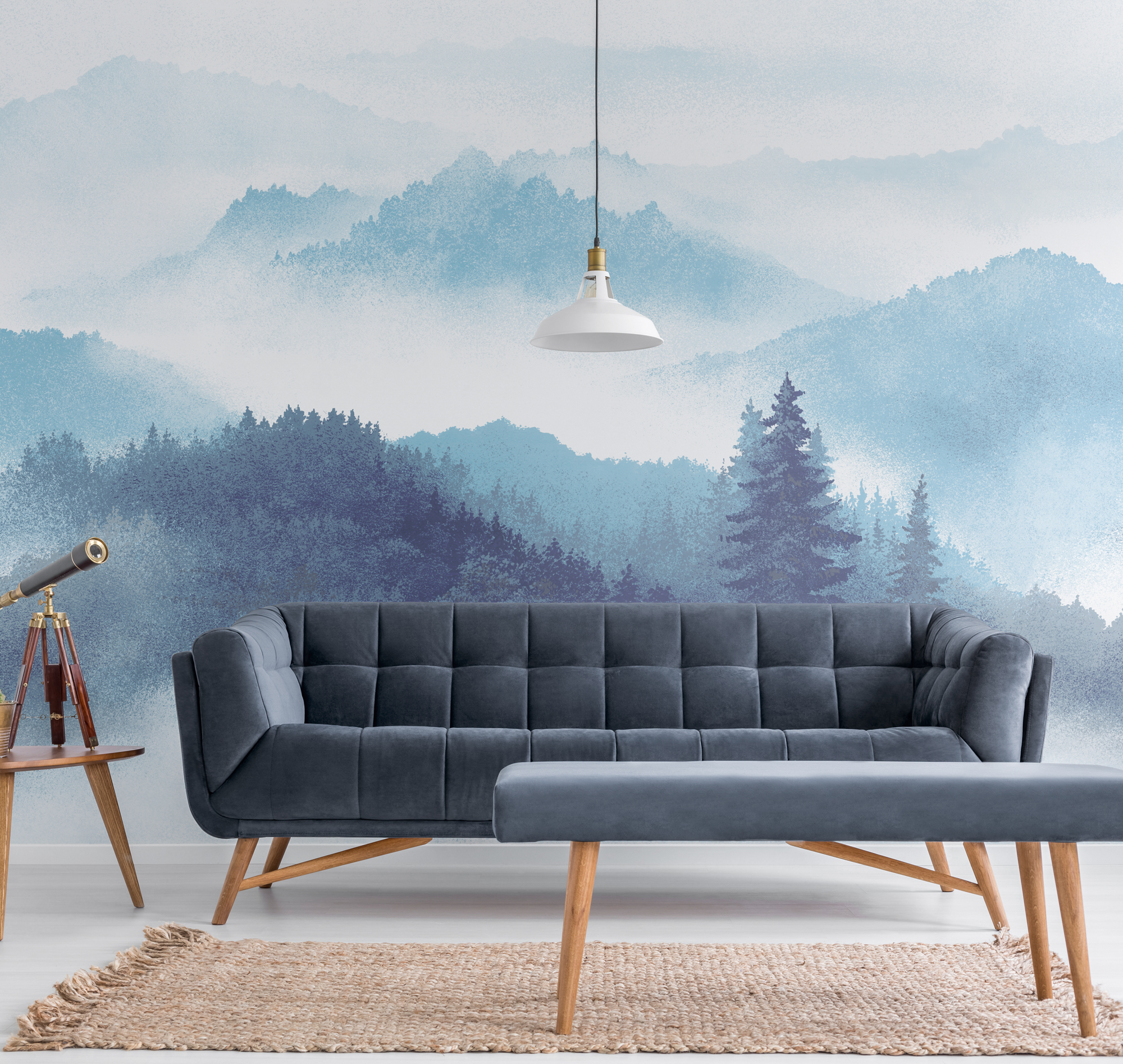 Панно Loymina Пейзаж Карельский край ART7 006 3×4 фото в интерьере