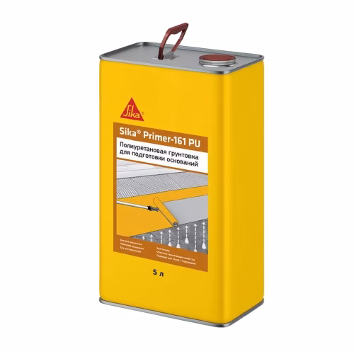 Грунтовка по стяжке Sika Primer-161 PU 738693 полиуретановая 5 л