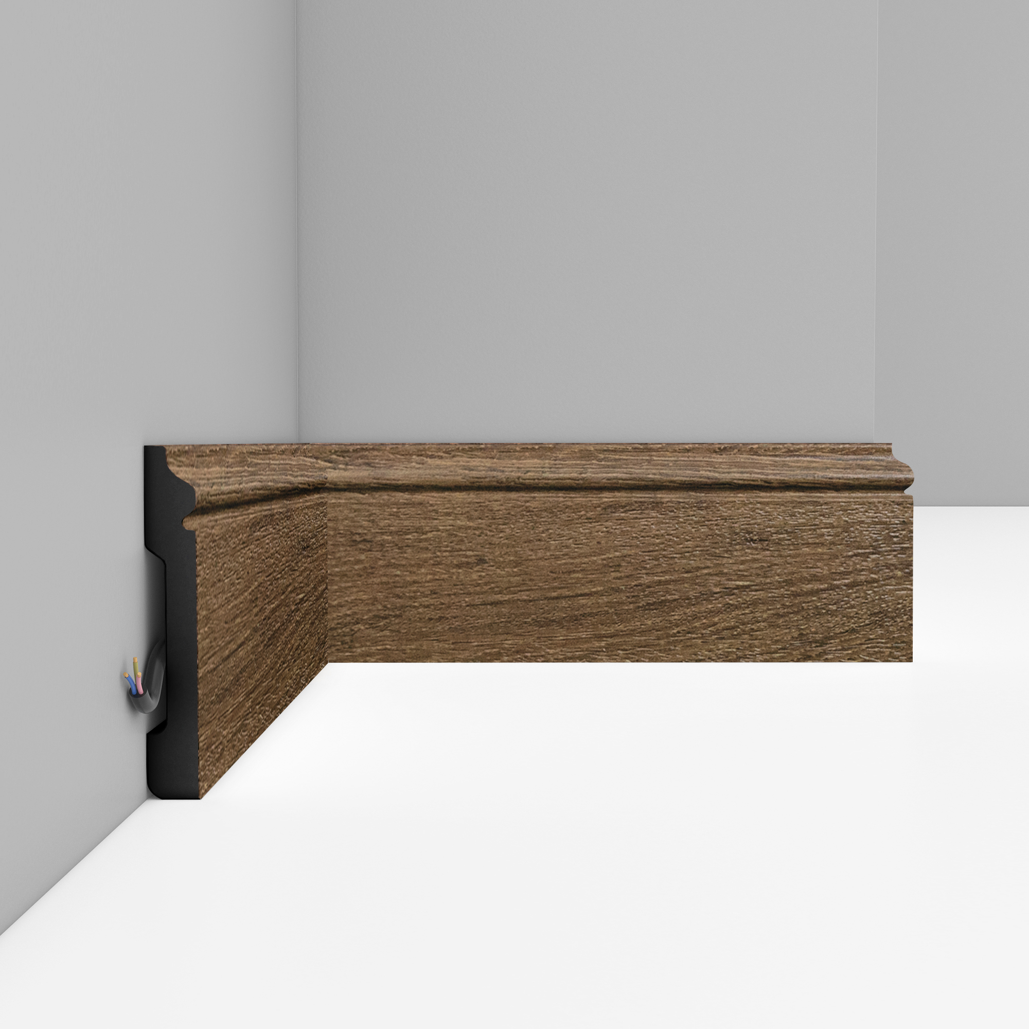 Плинтус Decomaster Дуб натуральный D005-88 2400×79×13 Плинтус Decomaster Дуб натуральный D005-88 2400×79×13