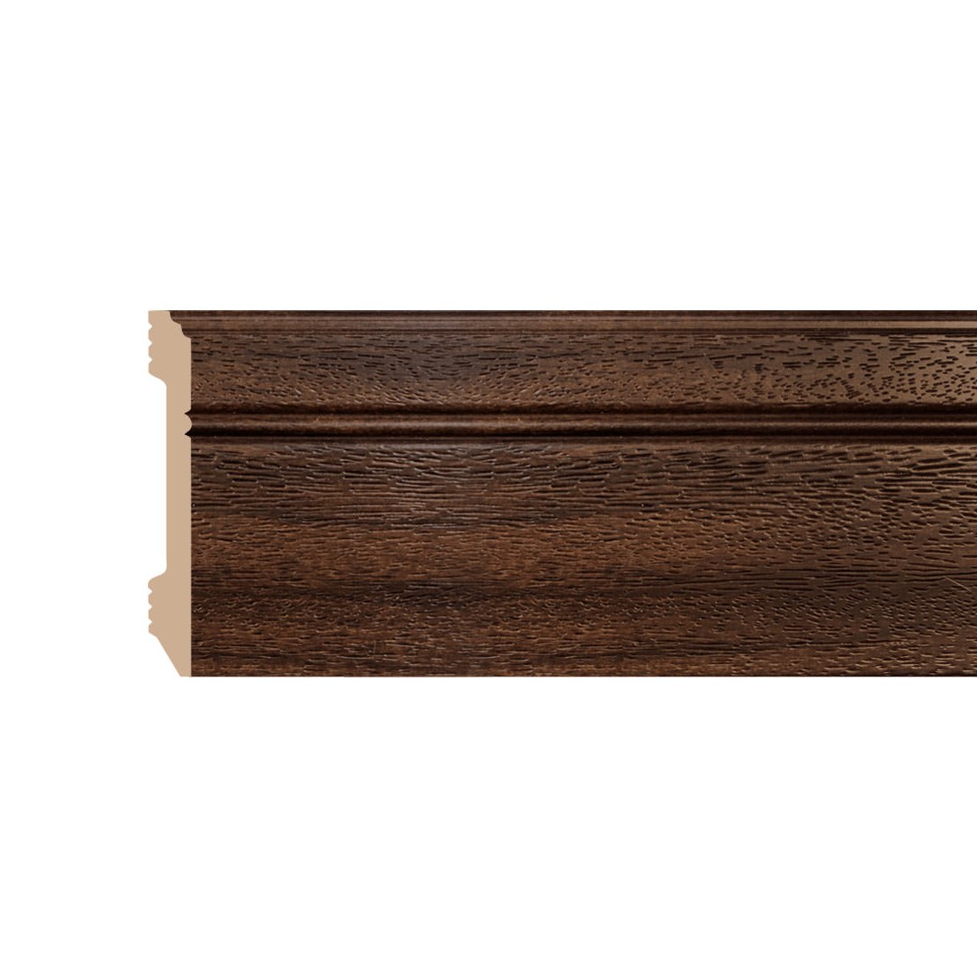 Плинтус Decomaster Махагон D105-438 2400×107×12