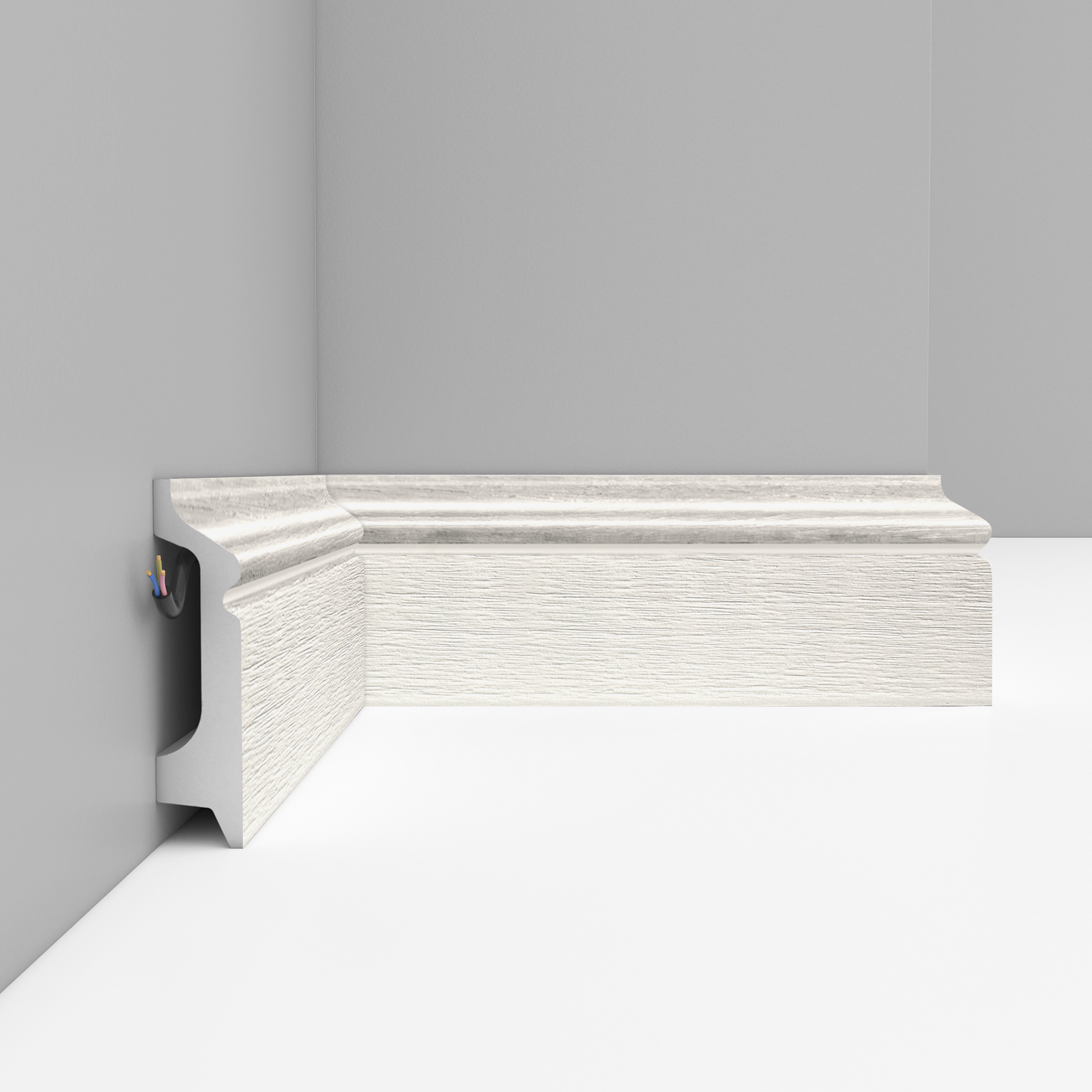 Плинтус Decomaster D122-16 2400×78×21 Плинтус Decomaster D122-16 2400×78×21